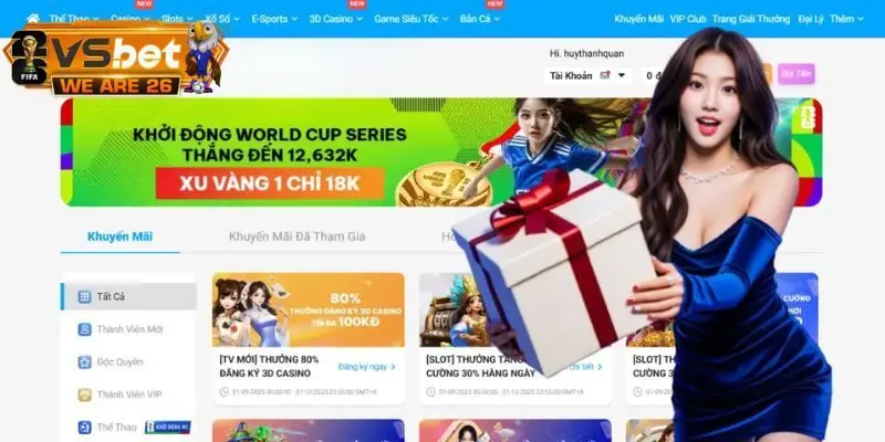 Nhà cái liên tục tung ra các sự kiện, chương trình ưu đãi hấp dẫn