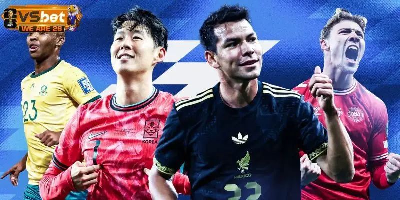 Bảng đấu đầy thử thách tại World Cup